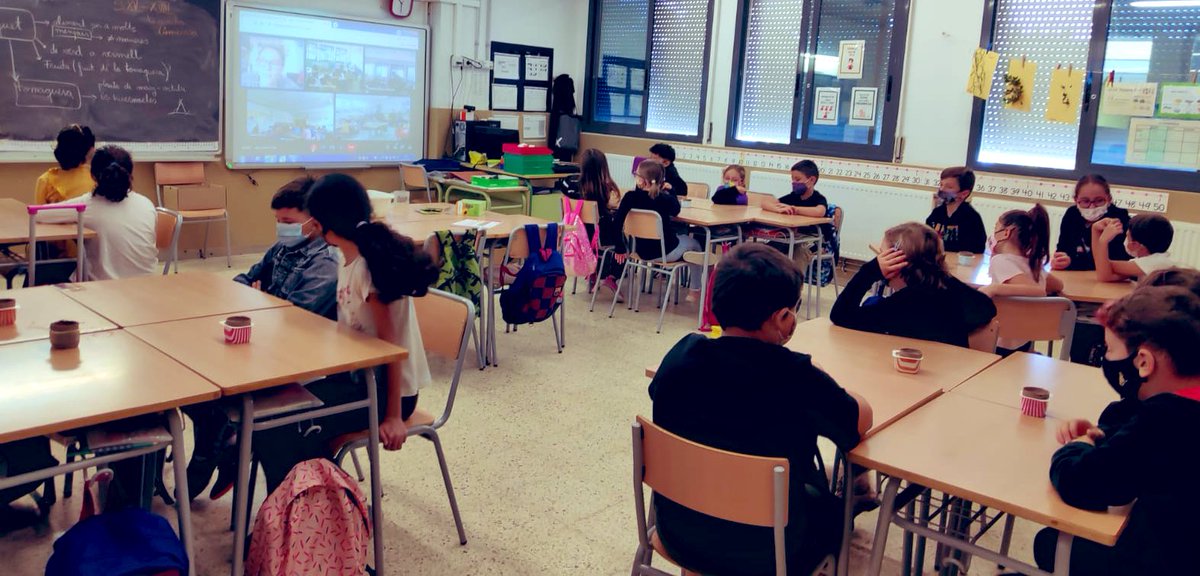masiperera's tweet photo. 🍅 Els alumnes de Cicle Mitjà han realitzat l’activitat “Taller, vida, terra i arrels”. Han pogut conèixer el treball a pagès, l’amor per la terra i conèixer els cultius de proximitat de la zona. Moltes gràcies @uniopagesos! #DibaOberta https://t.co/MGebdgtiTd