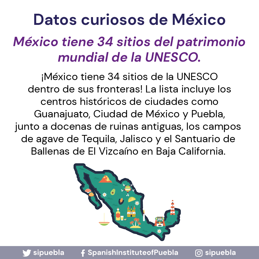 sipuebla's tweet photo. Datos curiosos de México
#datoscuriosos #mexico #spanishknowledge #spanishimmersion #spanishlanguage #studyabroad #spanishcommunication #speakspanish https://t.co/XAQqXyZRwQ
