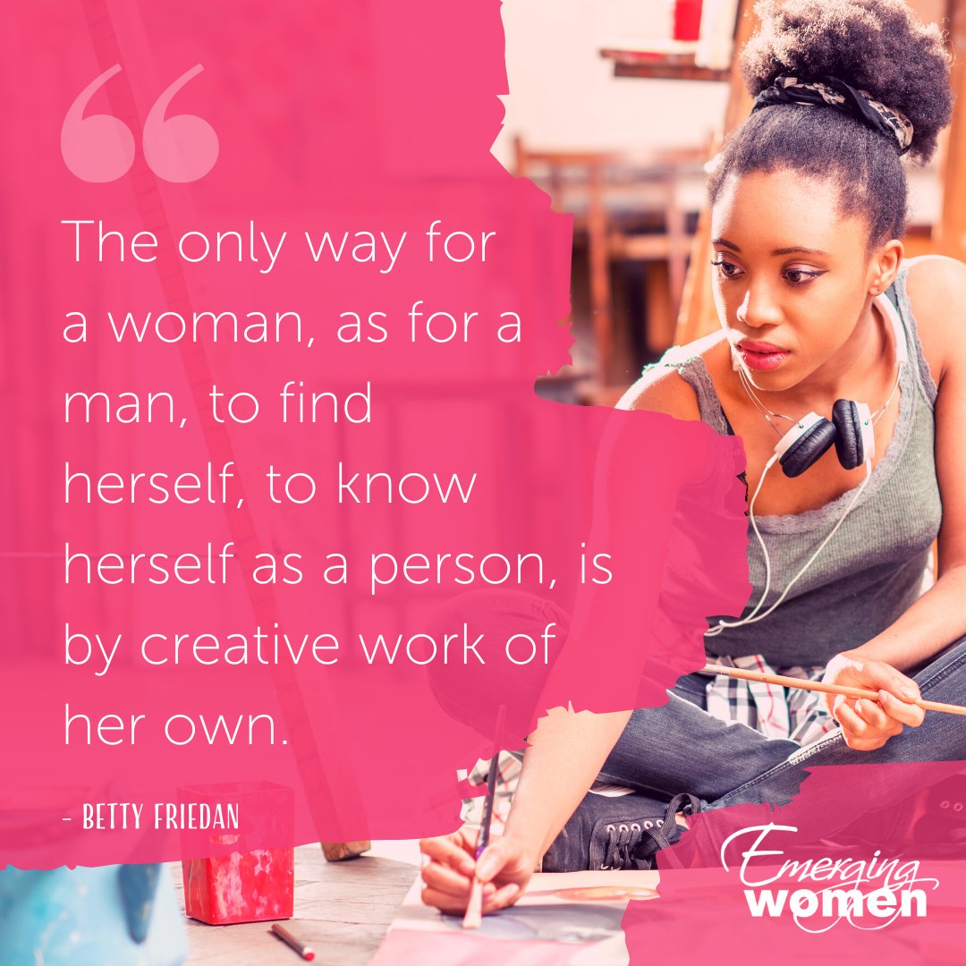 emergingW's tweet photo. The world needs to hear your #feminine perspective.
https://t.co/Mrr0Me3FHn
#emergingwomen #selflovefirst #femininepower #strongertogether #womenempoweringwomen #nownotperfect #speakup #womenleaders #womensleadership #womenlead #emerging2021 #womenempowerment #BettyFriedan https://t.co/zVHBJd4nXi