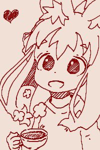ちかごろのらくがき2
お茶 