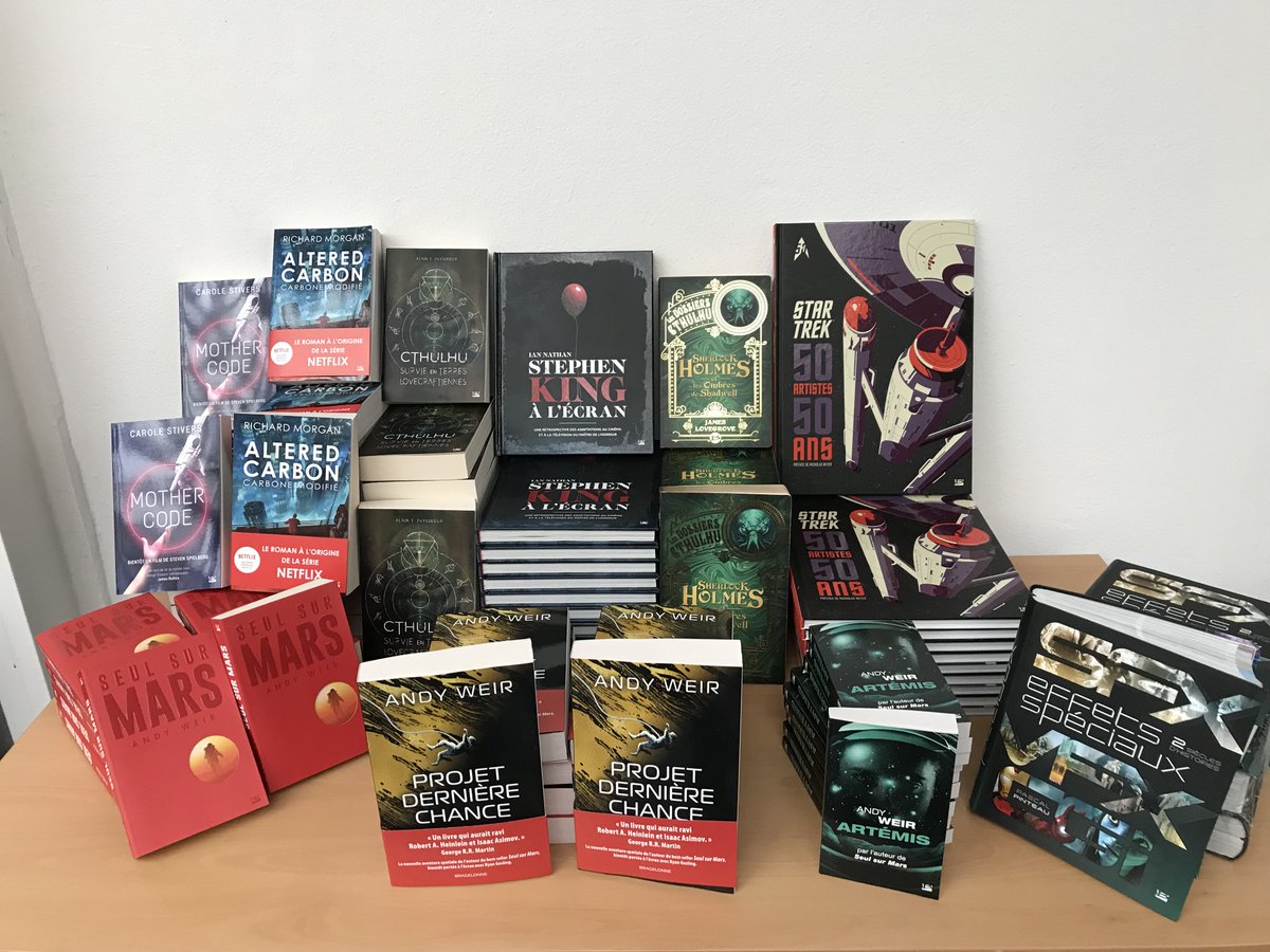 DavidOghia's tweet photo. Quand je vous disais que la Tombola pour la Nuit d’Indy va être exceptionnelle! Voici la contribution de @BragelonneFR alors n’hésitez plus. C’est samedi soir prochain au @LeGrandRex 
Billetterie ��️: https://t.co/13UEZnwDm0 https://t.co/Fb5wthMfLi