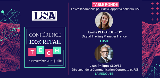 EventsLSA's tweet photo. LSA vous invite* le 4 Novembre à Lille pour la Conférence #LSARetailTech (Code RS21RETAIL) ➡️ https://t.co/aZSN2dhFOa
*Invitation réservée aux distributeurs et industriels des PGC dans la limite des places disponibles, sous réserve de validation par l’organisateur https://t.co/0r4k70GWlr