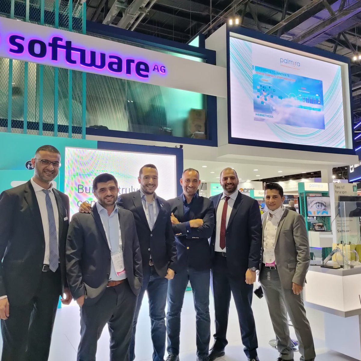 PalmiraSoftware's tweet photo. Last day at #gitex2021,this year Gitex was different, the hype&momentum was greater than expectation, a true indicator that COVID became a story from the past #innovation #CPM #integration #processexcellence #apimanagement #strategy #digital #ARIS #ALFABET #webmethods #metrixplus https://t.co/8Z05wv1wHd