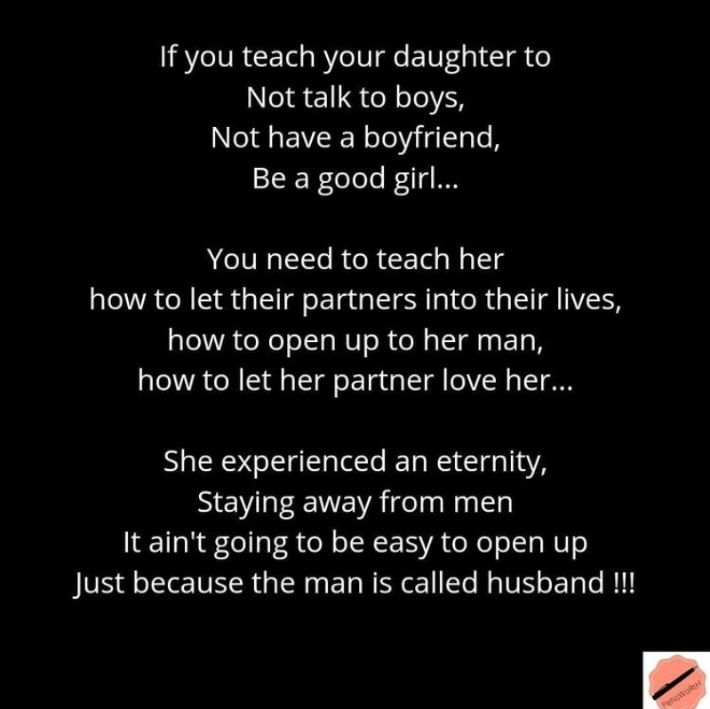 Tanya0063's tweet photo. This is the whole entire reason why kids take BAD DECISIONS in their life, just because the parents don't want's to open up and share their experiences about What had happened with them, In these days teenagers are struggling the most And we need to talk...  #letsopenuptoday https://t.co/SptDoXjCom