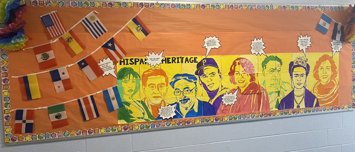LRMS did a great job recognizing Hispanic Heritage Month!