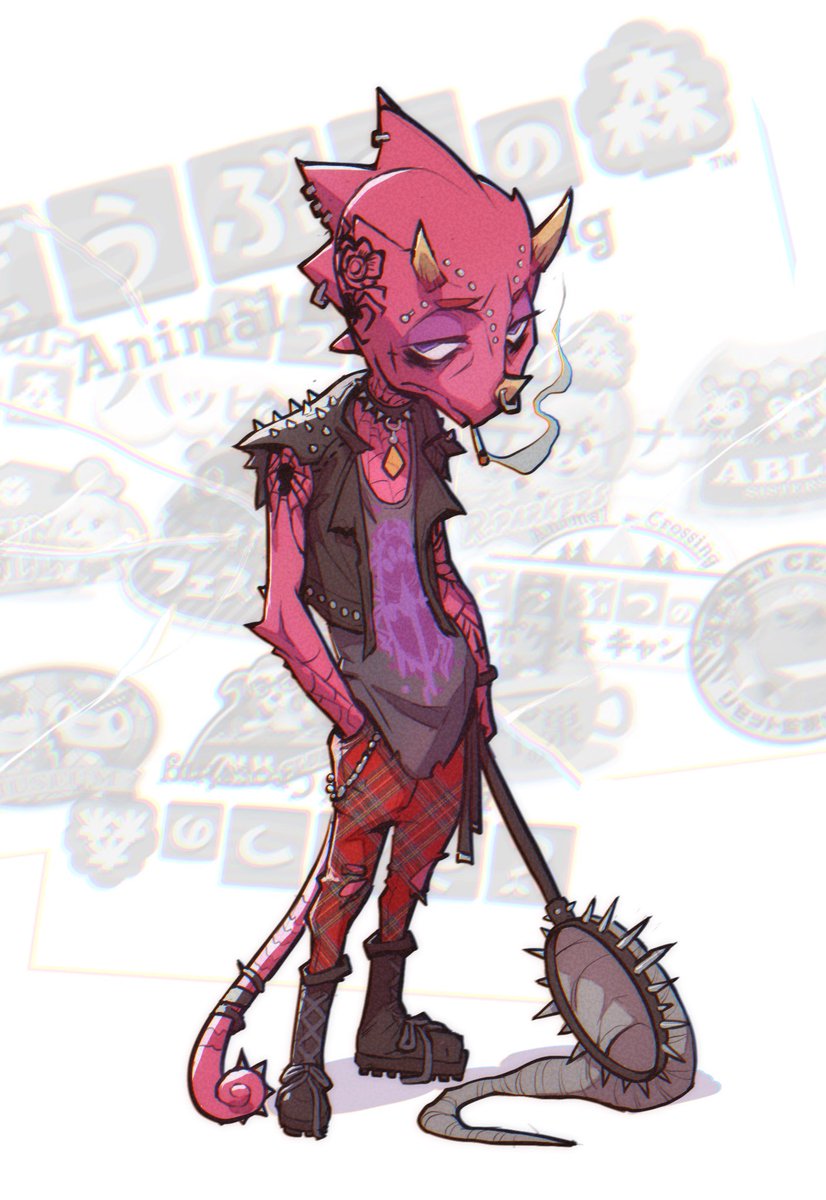 animal crossing but Flick is in charge and non-tattooed residents are banned from onsens
#animalcrossingfanart #どうぶつの森イラスト