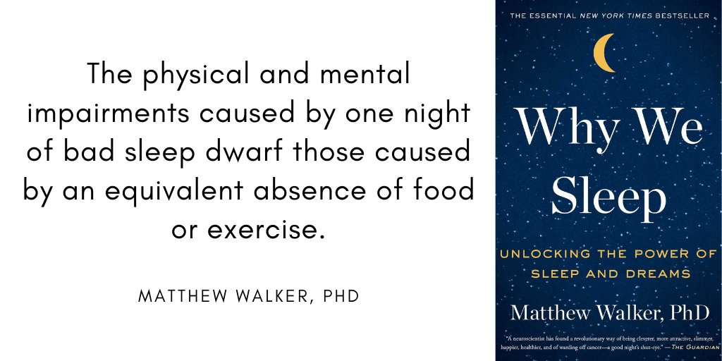 If you care about your health spare a moment to think about your #sleep!

Well worth reading Matthew Walker's Why We Sleep.

Worth making a change.

@mikegalsworthy @doctor_oxford @DrKishanRees @umeshprabhu  @johannmalawana @sundas_sd @drcmday @nhscampaigns @hmrcon666