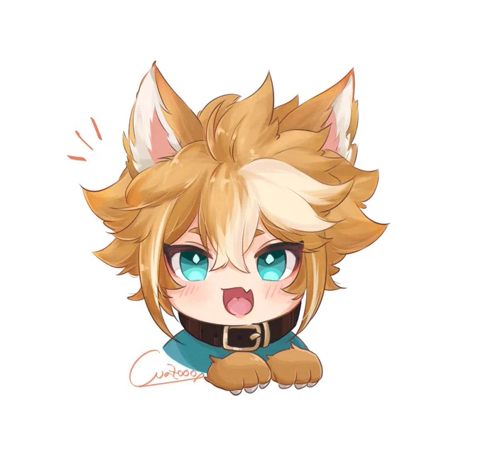 #ゴロー 
  #原神 
ちゃーるのモフモフ仲間꒰ '͈ω`͈꒱♡ 