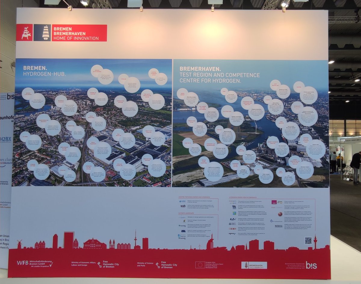 Inspirierende Eindrücke bei #Hydrogen Technology EXPO Bremen. Es gibt noch #vielzutun 💪🏻