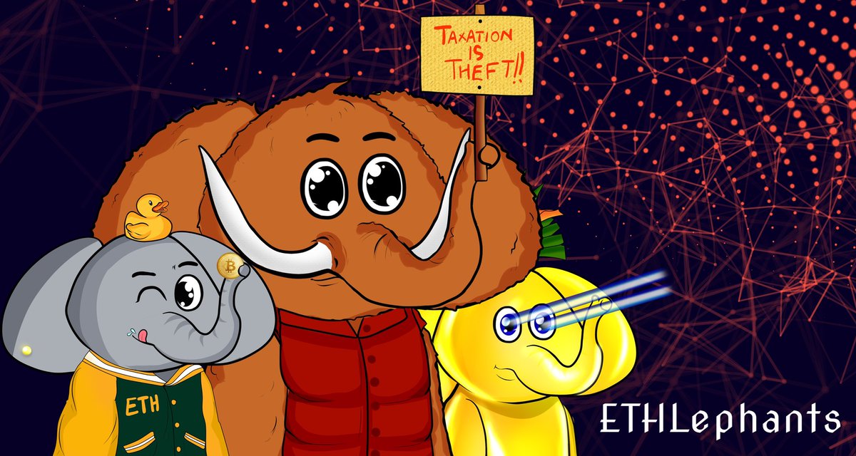 ETHlephants's tweet photo. 🔥HUGE 5 ETH GIVEAWAY🔥

 🐘1 ETH to 5 randomly selected people who:

✅ Follow!

✅ Retweet!

✅ Tag 3 people! 

We are also holding another giveaway of 5 ETH in our discord : https://t.co/ffDb1y6ic3

#NFT #NFTCommunity #NFTs #NFTGiveaway #ETH #NFTdrop https://t.co/sWqn8W9jqJ