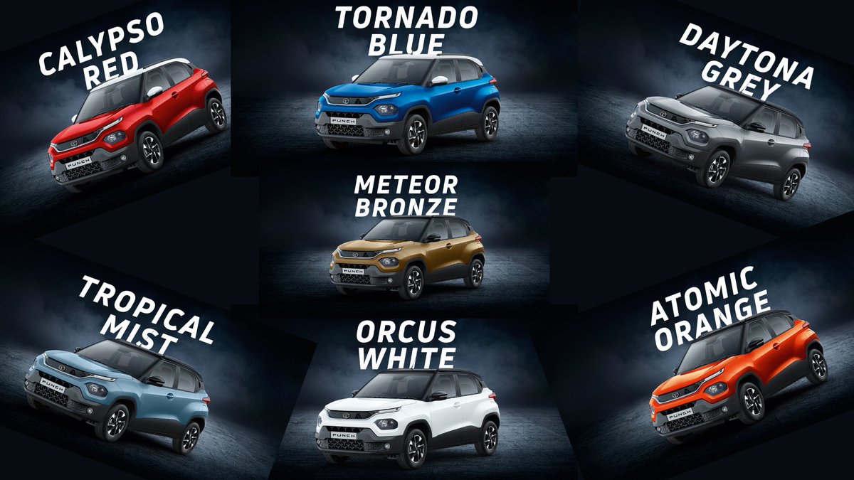 TechnicalLore's tweet photo. Tata Punch is launched &amp; all prices revealed.
Check out all details at https://t.co/fez3b7TRvu

#TataPunch #TataPunchSafestCar #TataPunchCrashTest #TataPunchMicroSUV #TataMotors #SaferCarsForIndia #TataMotorsIndia #TataCarLovers #CarNews #CarUpdates #CarRacing #TechnicalLore https://t.co/MCfKg8e9wa