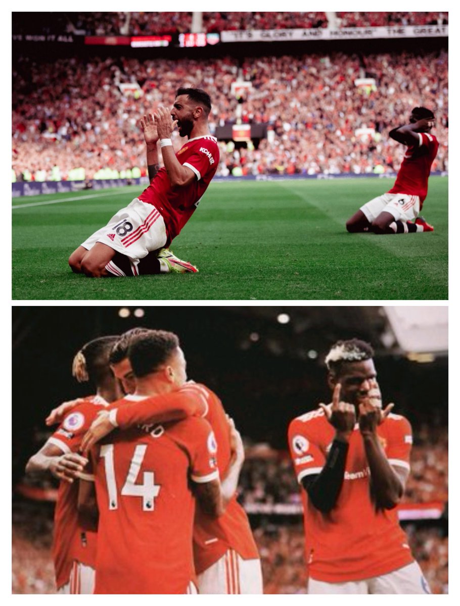 ManUnitedZone's tweet photo. Lingard to Bruno: “You said you was going to do my celebration bro and I was going to do yours [against Newcastle]. You ran off crazy and did your own celebration, then I scored and did my own. It’s the adrenaline you forget.” [@KFC_UKI] https://t.co/Q8tv6DIvEE