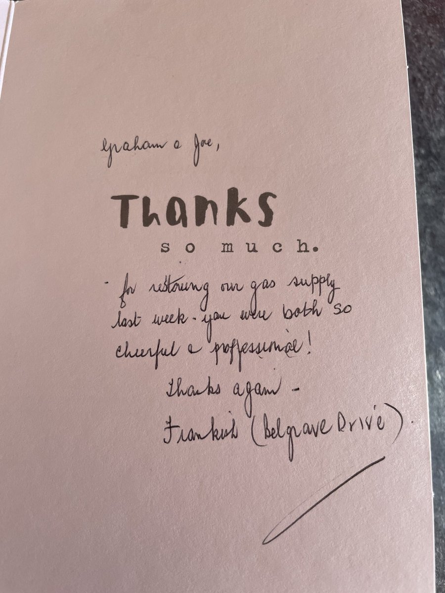CityGasLtd's tweet photo. Mr customers are just the best! https://t.co/H5FoKFI2ks