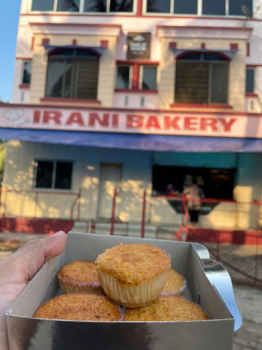 Mawa cake at Irani Bakery. Moist and decadent. #Udwada #IndianBakeries