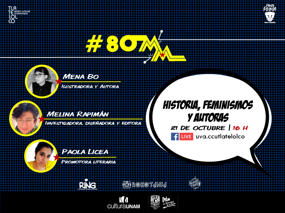 Robotania's tweet photo. ¡Es hoy! Acompáñanos a celebrar el Día de la Mujer Maravilla #80MM con charlas en colaboración con @uva_ccut ⭐️

@RakuenWolf @evacabrera @citlapi @pamsinreglas @melivillosa @Diez10Carola @michgama @Hitzuji @NeaPoulain @MelinaMilk @mena_bo @CejudoLicea @RakuenWolf @lauranallely https://t.co/yxxRe7oMvp