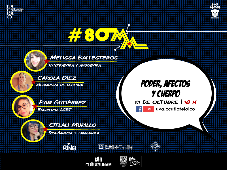 Robotania's tweet photo. ¡Es hoy! Acompáñanos a celebrar el Día de la Mujer Maravilla #80MM con charlas en colaboración con @uva_ccut ⭐️

@RakuenWolf @evacabrera @citlapi @pamsinreglas @melivillosa @Diez10Carola @michgama @Hitzuji @NeaPoulain @MelinaMilk @mena_bo @CejudoLicea @RakuenWolf @lauranallely https://t.co/yxxRe7oMvp