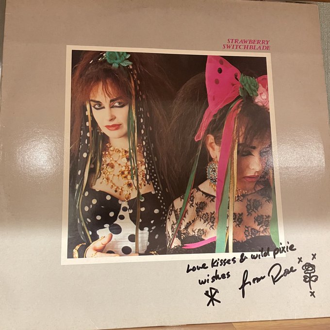 Strawberry Switchblade            Happy Birthday Rose McDowall  Cut With The Cake Knife    