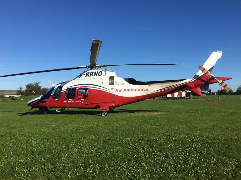 Various updates in regarding this afternoon's <a href="/LNAACT/">Lincs & Notts Air Ambulance</a>  visitor to the #SouthfieldSite HLZ - including mention of our very own disappearing tweet from earlier - we've no idea where the initial tweet &amp; photo from <a href="/ThePodgyOne/">Steve Blyth</a> went!
Here is the photo again!!
newarkairmuseum.org/NAM-Low-Fly-Log