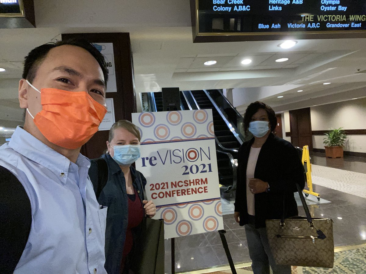 s_kiengkham's tweet photo. Excited for our first in-person conference in over a year @ncshrm #ncshrm #hr #shrm #hrconference #revision https://t.co/cuF02jQ0ie