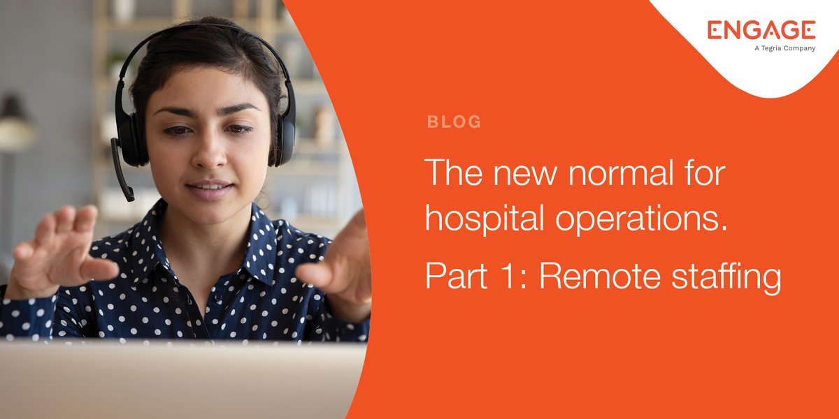 60% of healthcare providers are facing clinical support staff coverage challenges because of COVID-19. Check out part 1 of our 3 part blog series regarding the current staffing crisis in healthcare IT and how remote staffing is evolving into the new norm.  bit.ly/3m2yMKh