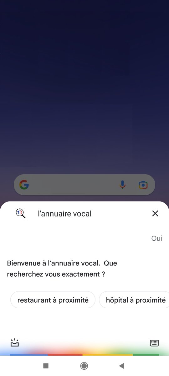 Orange Innovation Factory (@orangefactoryfr) on Twitter photo #NewApp L'annuaire Vocal
un #bot vocal qui cherche, suggère et appelle gratuitement le professionnel dont vous avez besoin
#innovation #IA <a href="/118712/">ًًً</a>
<a href="/Orange_Future/">Hello Future</a> <a href="/Orange_France/">Orange France</a> <a href="/alexa99/">Alexa | Follow @amazonalexa</a> <a href="/GoogleFR/">Google FR</a>
👉Alexa:amzn.to/3B0Lspp
👉Assistant Google: bit.ly/3G8YUer #NewApp L'annuaire Vocal
un #bot vocal qui cherche, suggère et appelle gratuitement le professionnel dont vous avez besoin
#innovation #IA <a href="/118712/">ًًً</a>
<a href="/Orange_Future/">Hello Future</a> <a href="/Orange_France/">Orange France</a> <a href="/alexa99/">Alexa | Follow @amazonalexa</a> <a href="/GoogleFR/">Google FR</a>
👉Alexa:amzn.to/3B0Lspp
👉Assistant Google: bit.ly/3G8YUer