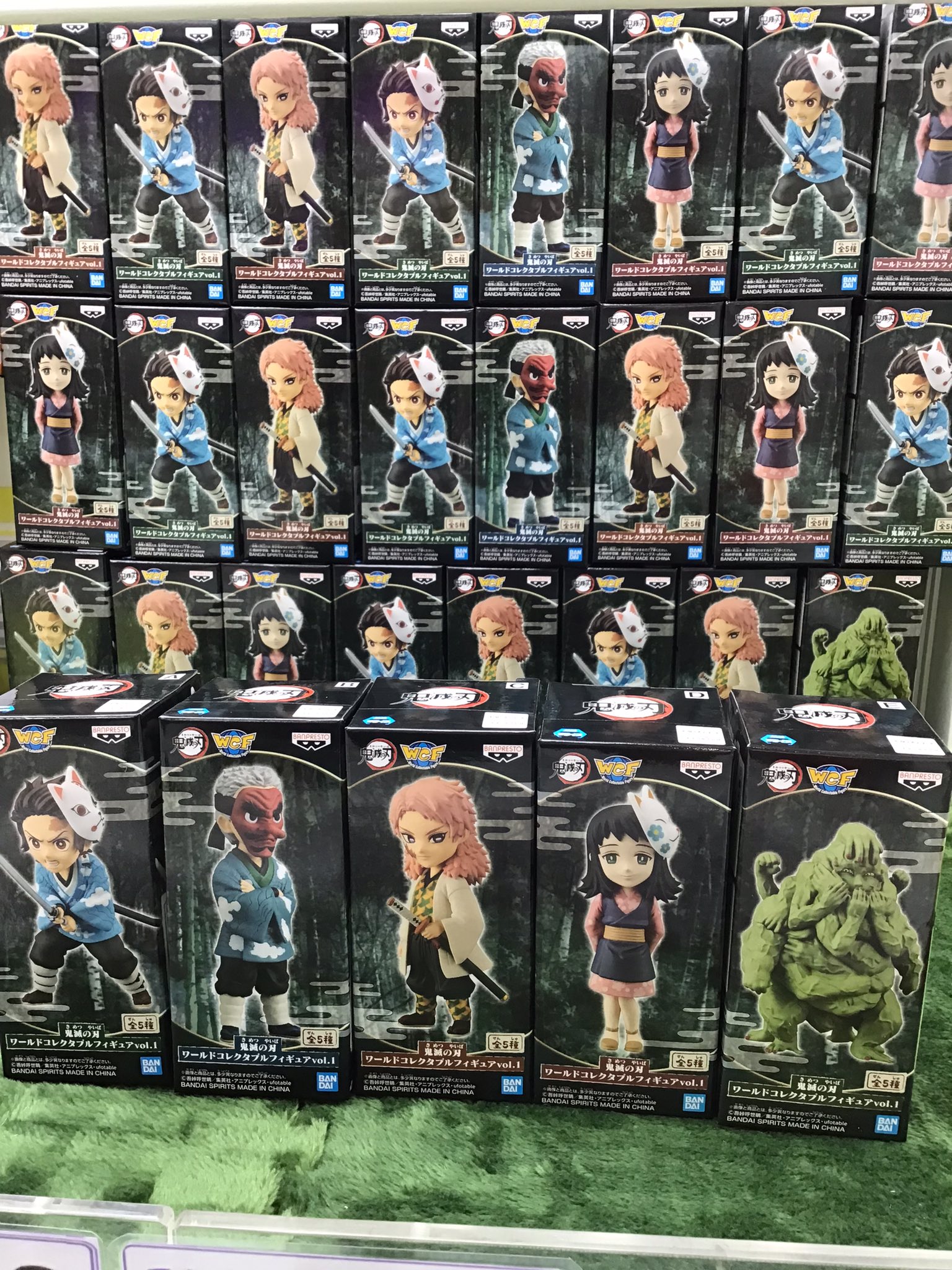 アミパラ松江店 Newアイテム 鬼滅の刃 ワールドコレクタブルフィギュア 鬼滅の刃のワールドコレクタブルフィギュアが新登場 全5種 残りがかなり少ないのでお早めにget Get 特に手鬼が人気 かも T Co X9k43qsj4y