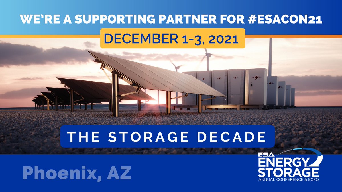 join_ACT's tweet photo. Proud supporting partner of #ESACon21 - join the storage industry in Phoenix Dec 1-3 #TheStorageDecade https://t.co/gGf1O095rO