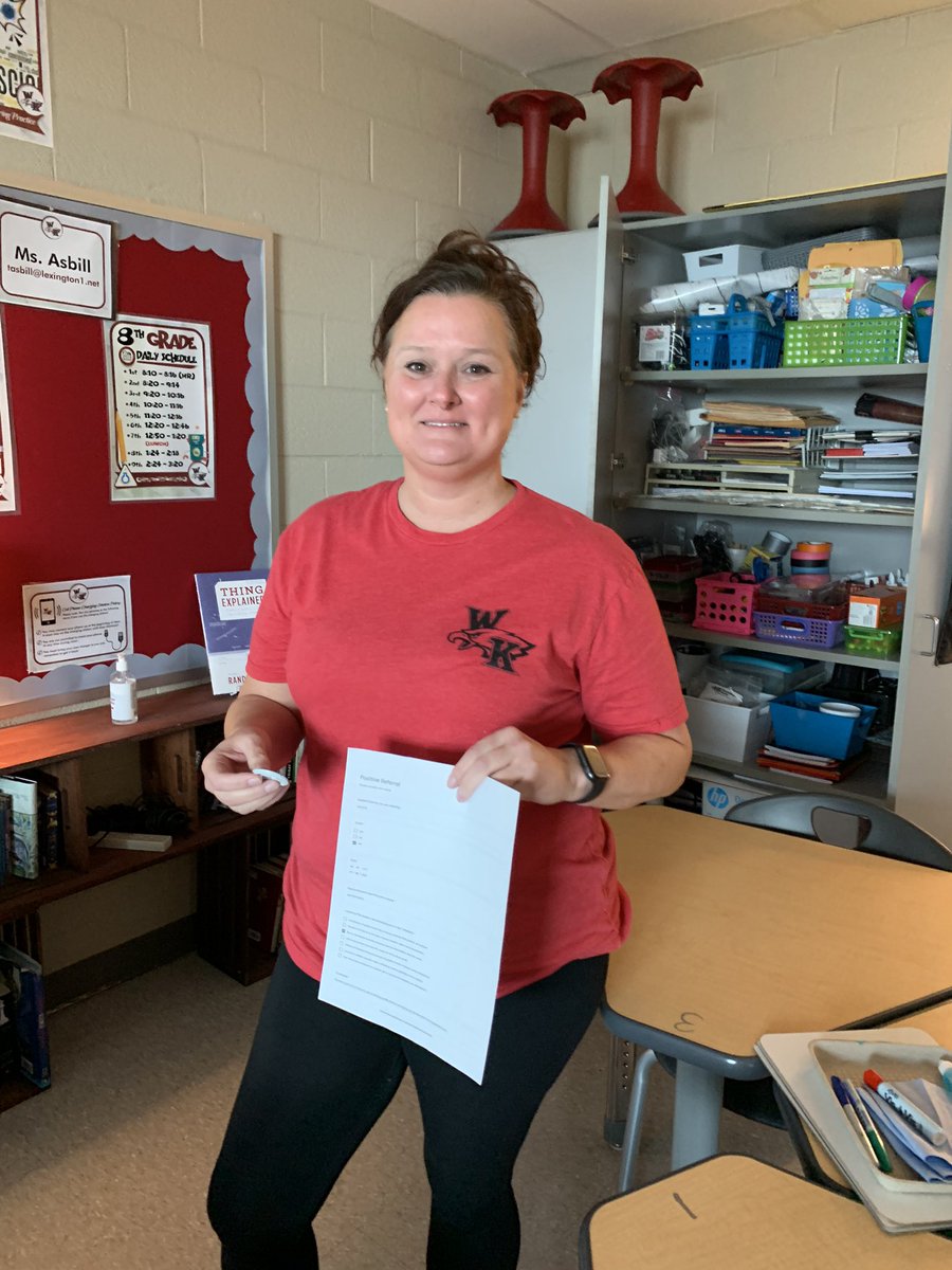 bslyce_lexone's tweet photo. Positive Teacher Referrals!! @WKMSHawks https://t.co/kygCqIUWyN