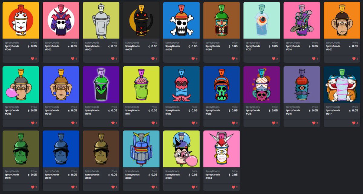 SprayDoods's tweet photo. @chrisuniverse Hi Chris!
You might want to check our new  drops 😊
https://t.co/s8hFuCBFfE https://t.co/NuBLrnzrM1