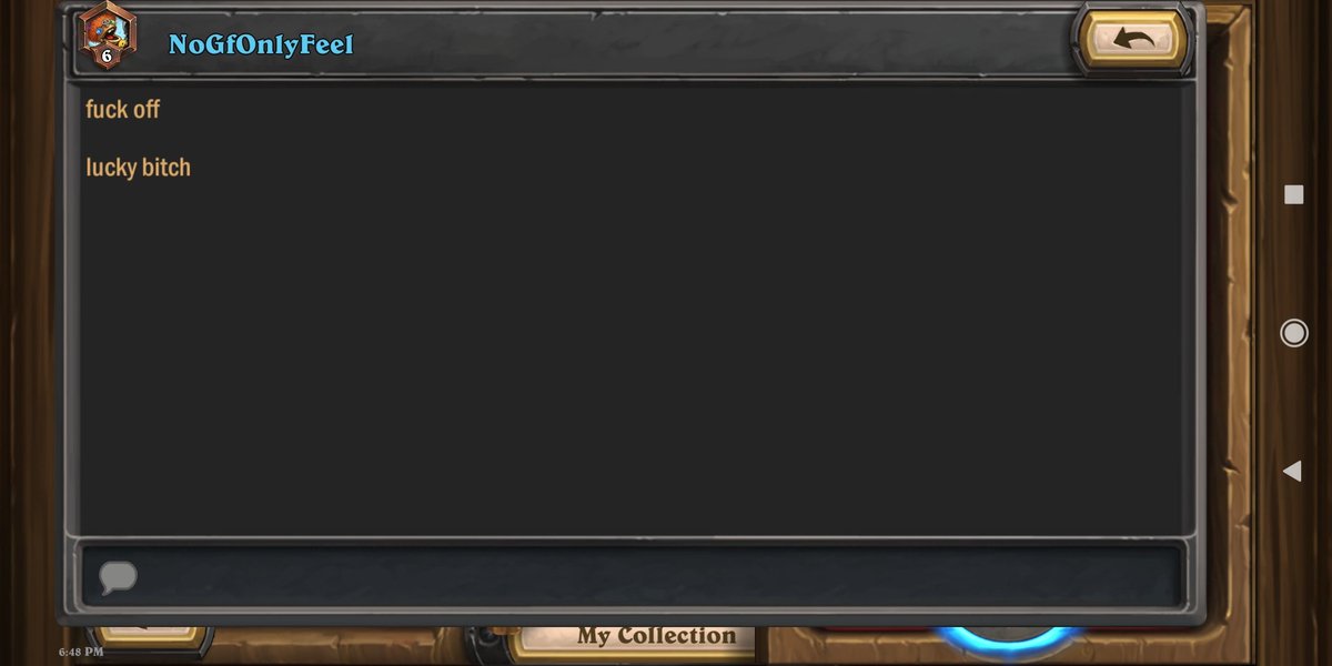 LaGigantuts's tweet photo. im back ❤️
#hearthstone https://t.co/SaKUd2baH1