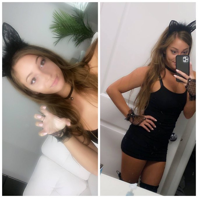 Meow.. little pussy cat at your service😈😻 https://t.co/lryTVVK5Bs