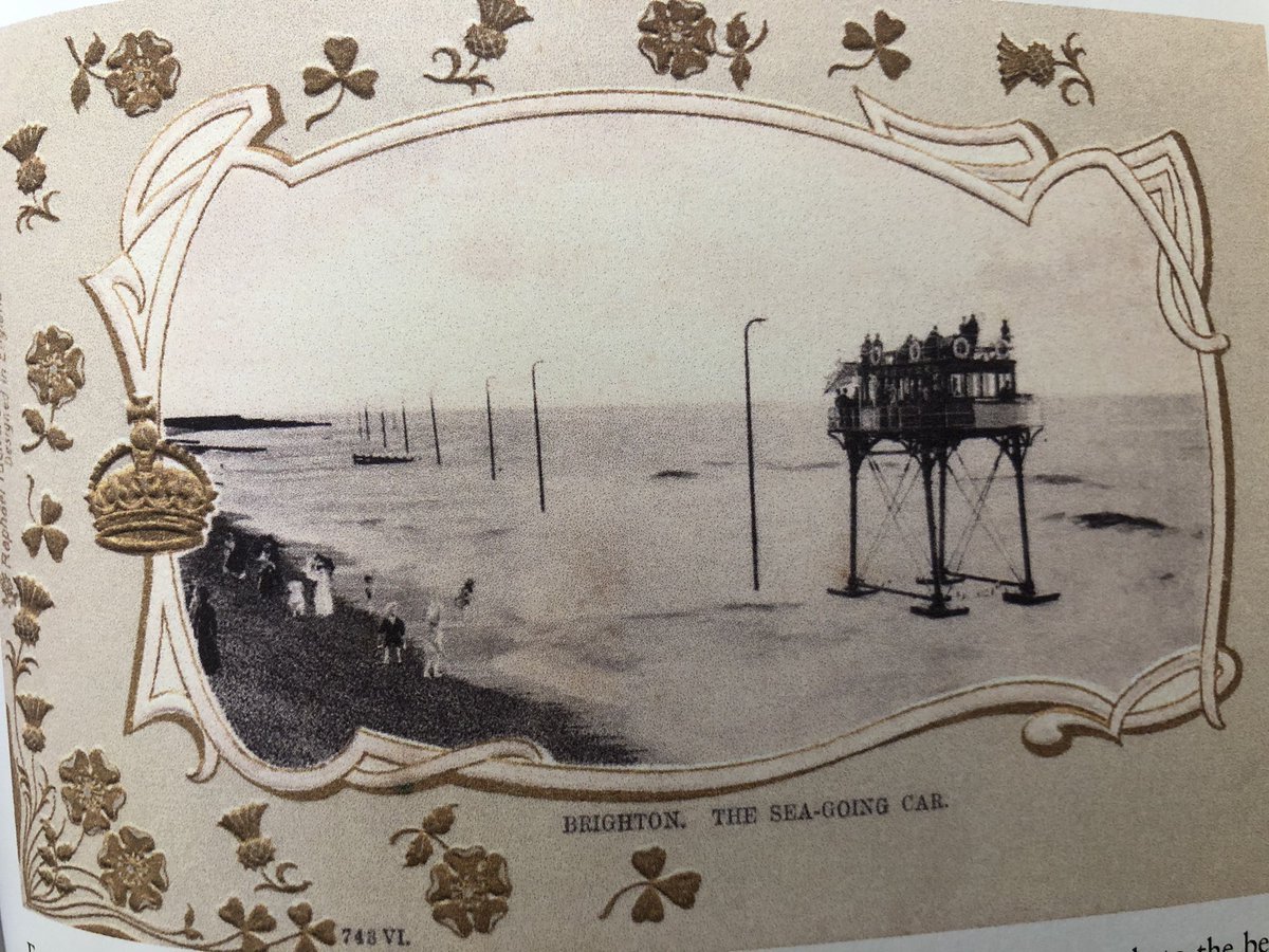 St_Victoriana's tweet photo. Pioneer ‘a cool &amp; pleasant sea voyage on wheels’ - with sun awnings on upper deck, plants &amp; ottoman seating inside .. coming soon in augmented reality.. weather &amp; circumstances permitting #art #AR #MR #Expandedreality #heritage #Pioneer_AR #magnusvolk #BDF21 @DigitalBrighton https://t.co/vwzeknp2tN