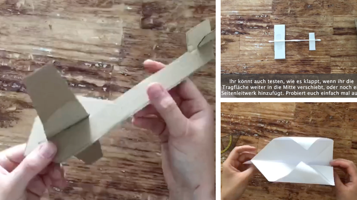 kinderforscher's tweet photo. Flugzeugmodelle bauen: Aus Pappe, Wattestäbchen oder Papier (Kniffelix.d... https://t.co/e1CIkB0xPx via @YouTube https://t.co/orZJOjtLzZ