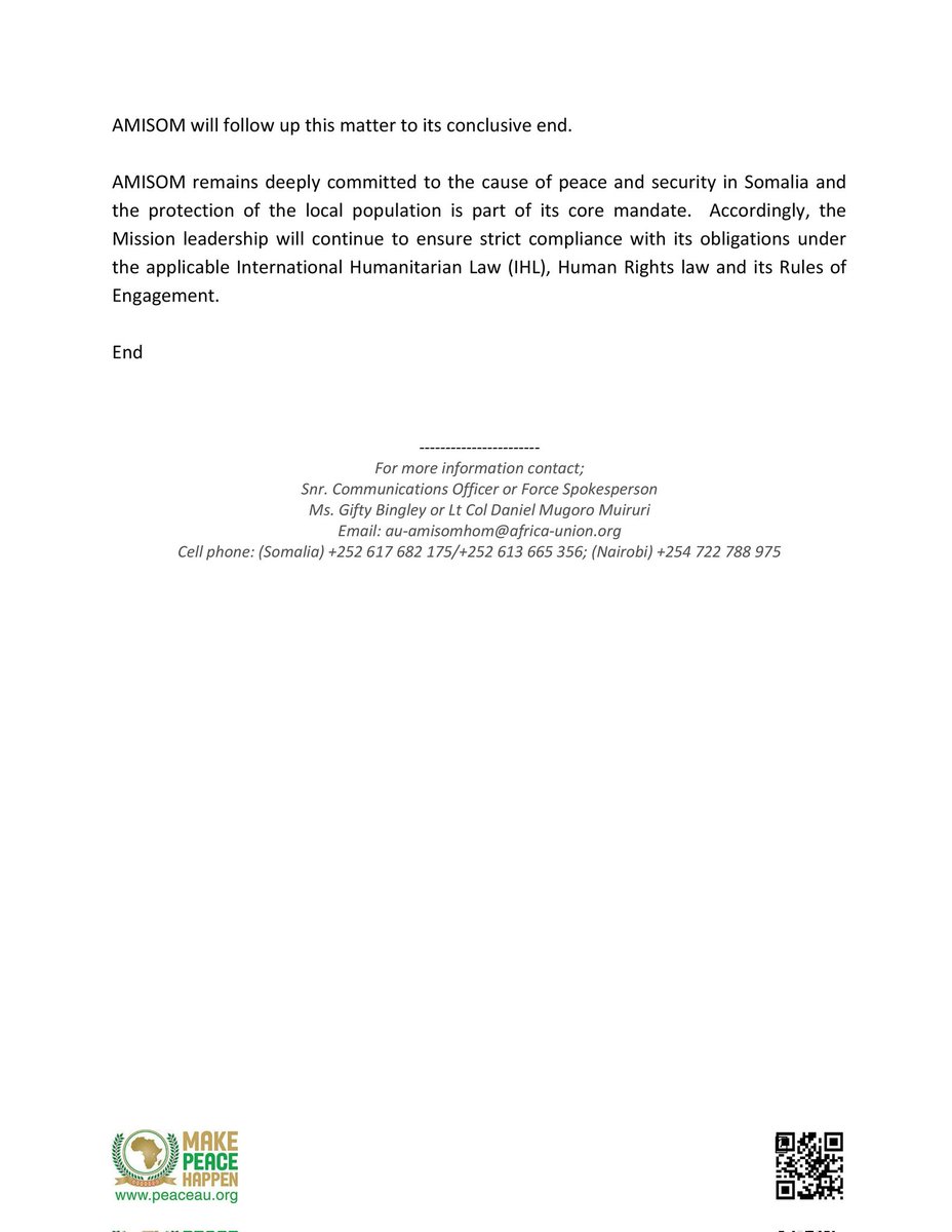 Ministry of Defense of Somalia tweet media