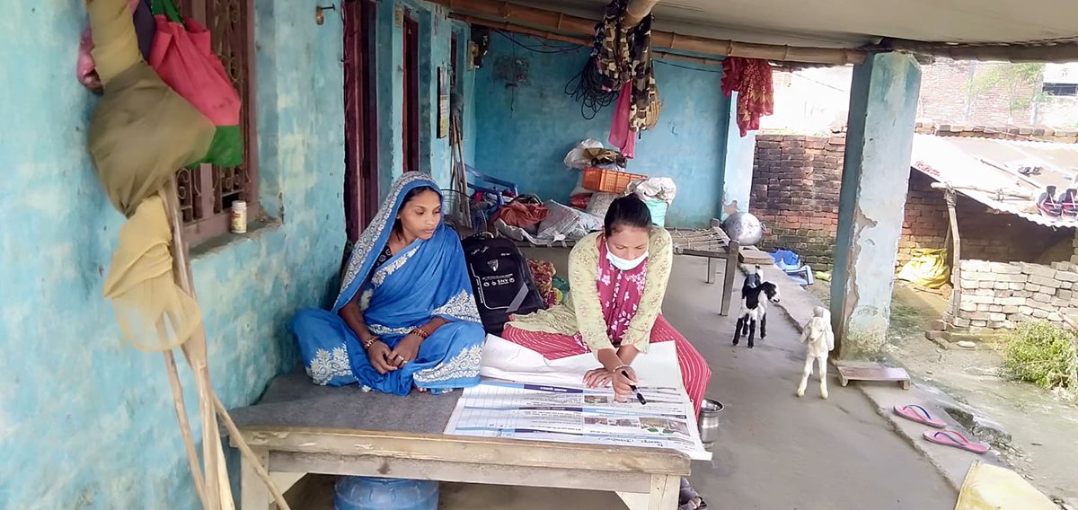 Door to Door at ward no.13 and 17 discussing and practicing #sanitation and Hygenic behavior  at the community level with different age group people to bring them in #WASH and to keep total sanitation of a community with the help of #WASHSDG program and <a href="/SnvNepal/">SNV Nepal</a> <a href="/surajrb87/">Suraj_Rajbhandari</a>