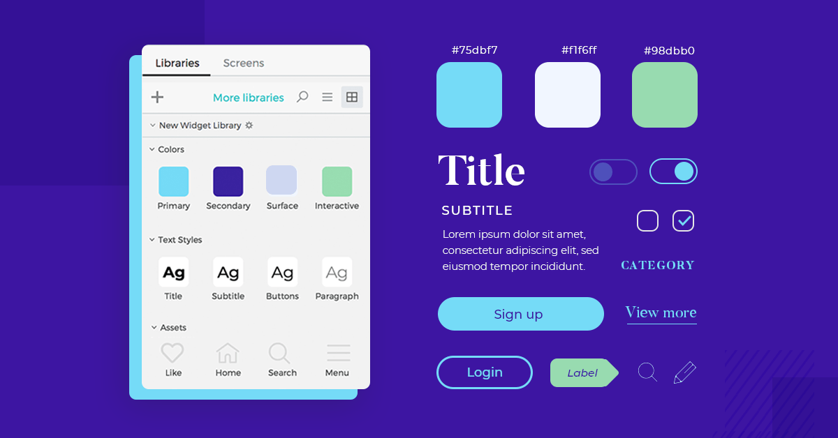 just_in_mind's tweet photo. New library features, design system generation, and new export features are only part of the new and improved Justinmind 9.5. Discover the update!
https://t.co/eLbkn7KcQk
#justinmind #prototypingtool #uxdesign #webdesign #visualdesign #designsystems https://t.co/LUvRsL35E6