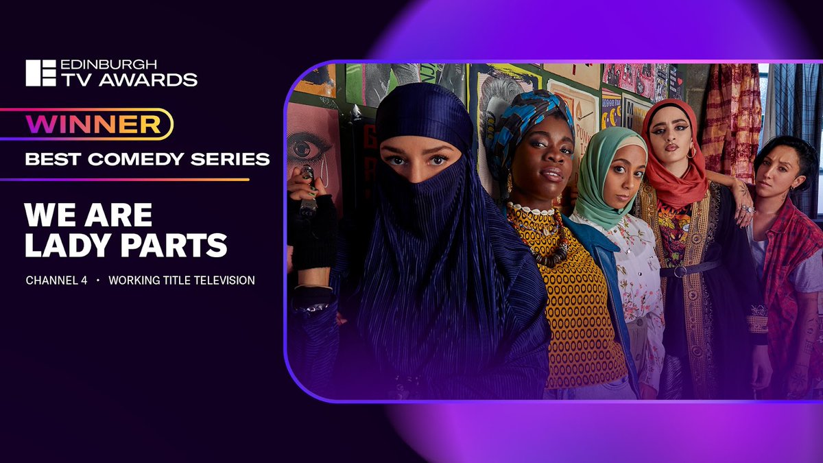 ITG_Ltd's tweet image. We have exciting news... 

#NidaManzoor's anarchic and irreverent music comedy #WeAreLadyParts, starring @aj_vasan, has won Best Comedy Series at the #EdinburghTVAwards! 🏆

Congratulations 👏