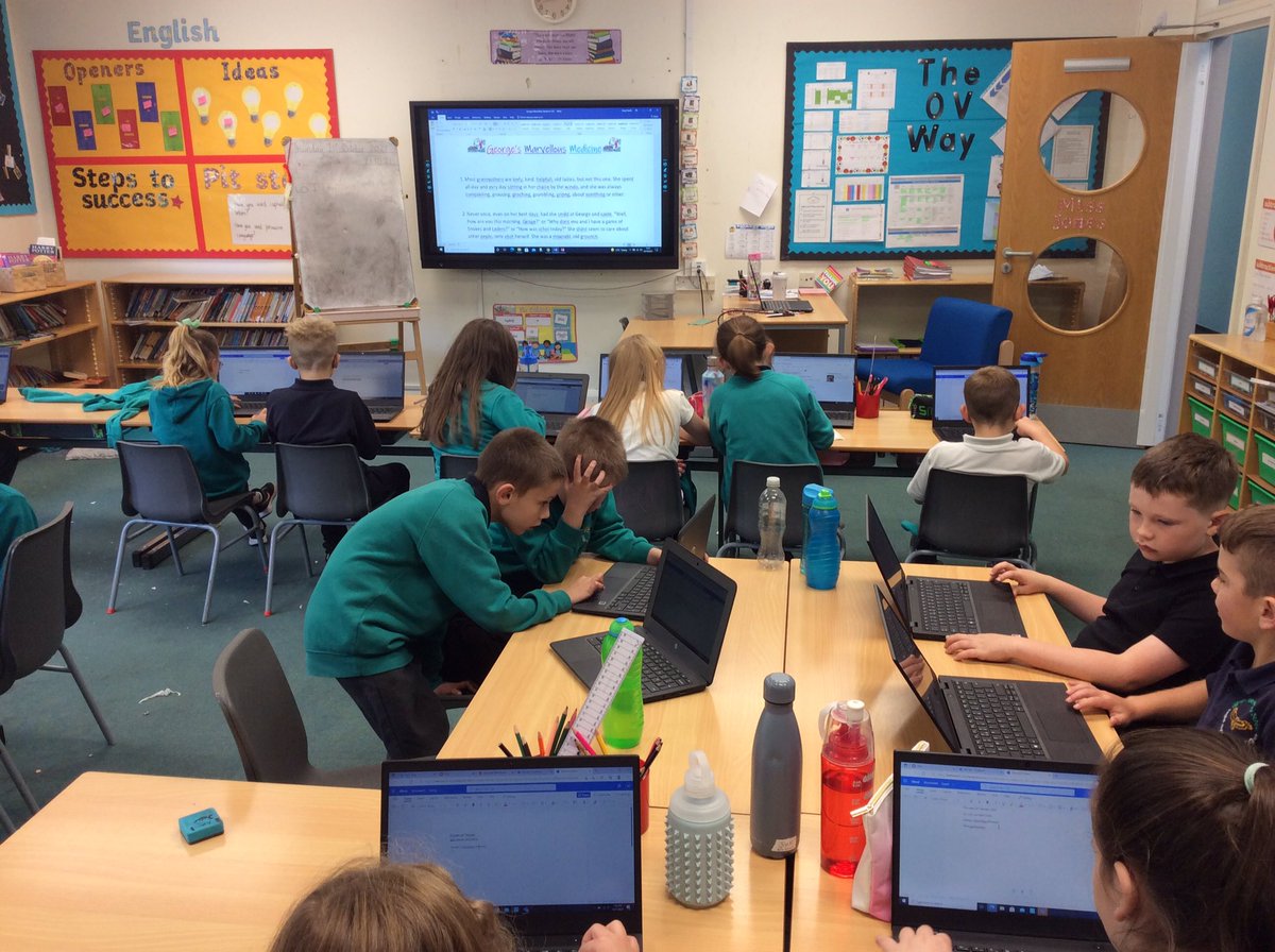OVPSclass10's tweet photo. Today we used the spell check tool to correct spelling mistakes in a piece of text from Georgeβs Marvellous Medicine. π»ββ
@OgmoreP @gartmor @CSC_DigiLearn #TheOVWay #DCFframework https://t.co/cKQ9bTa9b2