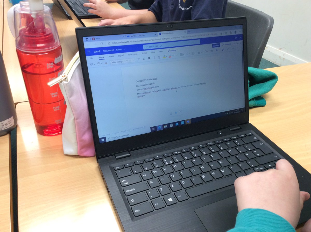 OVPSclass10's tweet photo. Today we used the spell check tool to correct spelling mistakes in a piece of text from Georgeβs Marvellous Medicine. π»ββ
@OgmoreP @gartmor @CSC_DigiLearn #TheOVWay #DCFframework https://t.co/cKQ9bTa9b2