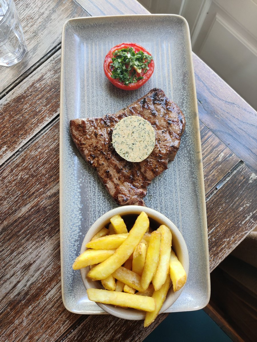 Steak Frites?

Grill night is this evening from 6. Your choice of steak, then the sauce, side and a glass of wine are on us! 

Book now by ☎️ or 💻