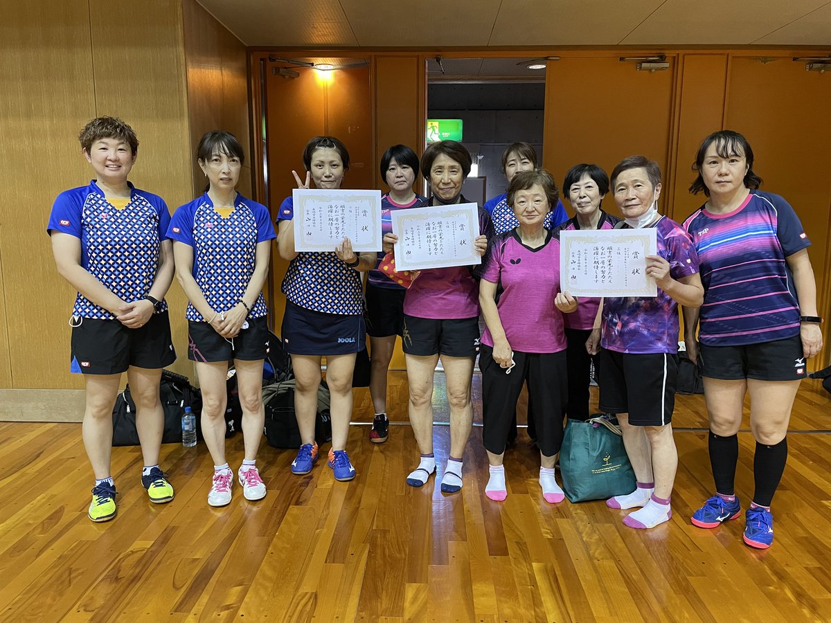 nctta's tweet photo. 大会結果をアップしました。

第43回会長杯長崎市レディース卓球大会
(10/15［金］：県立総合体育館)

https://t.co/j5oJ4qXfNO

#会長杯
#レディース卓球
#長崎市
#長崎卓球 https://t.co/ppnAHoBxEM
