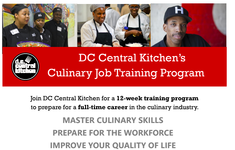 YouthBuildPCS's tweet photo. ¡DC Central Kitchen ahora está aceptando solicitudes para su clase de enero de 2022! ¡Las solicitudes deben entregarse el 17 de diciembre! Para postularse, visite su sitio web https://t.co/JNbWigGQ33 #dccentralkitchen https://t.co/9PyE6dZcvF