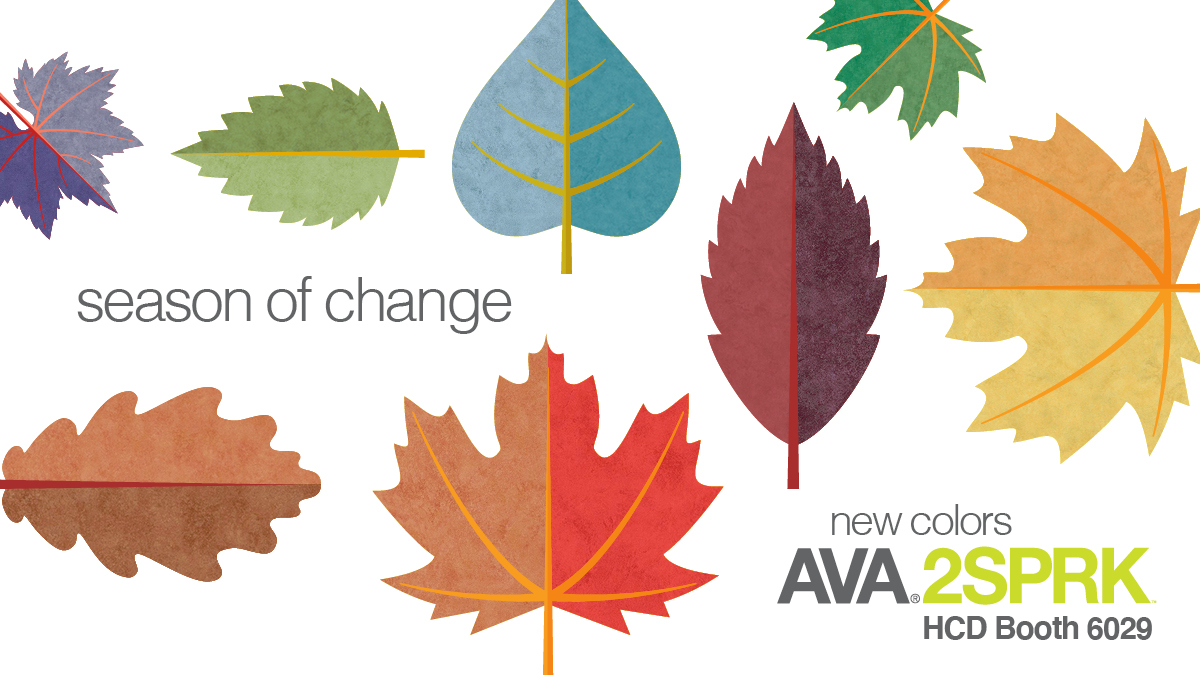AVAbyNovalis's tweet photo. Here in Cleveland, there’s a nip in the air, leaves on the ground and new colors afoot. See the changes to our 2SPRK product line at HCD Booth 6029, featuring 18 new hues/38 colors total. #SpartanSurfaces #Trinitysurfaces #S2FL #D9Flooring #Modern_Surfaces #HCDcon @HCDMagazine https://t.co/GHNOVkOOcq
