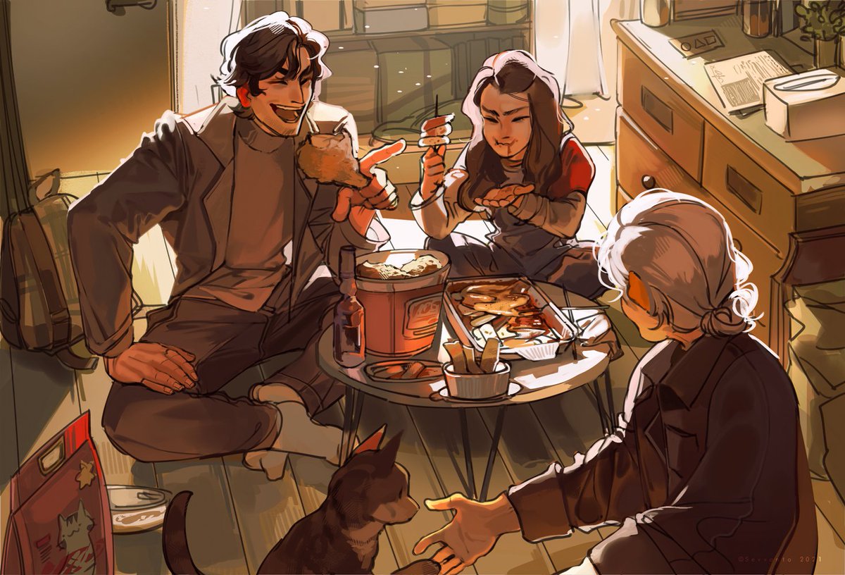 Sevvanto's tweet image. [Squid Game] Happy Endings