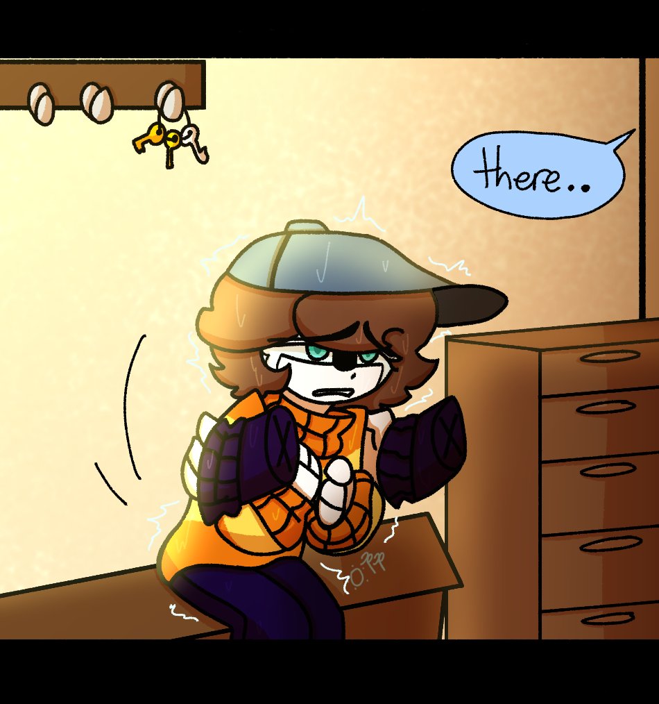 Reddraws_pp's tweet photo. Next 4 panels of the comic :)

#hatzgang #spookymonth #foreveryoungau #foreveryoung https://t.co/b10SKraZgM