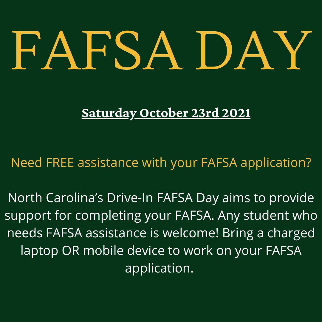 ADHSStudentSvcs's tweet photo. Register for free FAFSA assistance this Saturday! https://t.co/W29KLpQOgy https://t.co/l5luXJ6jMB