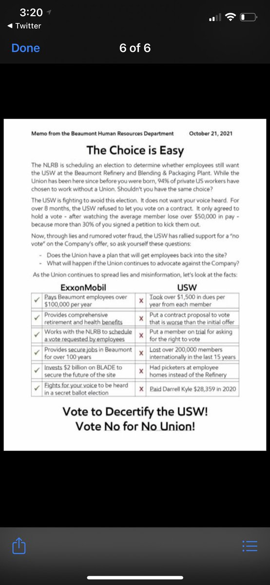 If your parents or anybody you know is locked out of work due to the inconsiderate union. GO VOTE! The union must be decertified. Family’s are losing everything because of these people. PLEASE VOTE!
