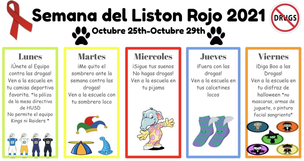 Maple School of Innovation on X: Semana del Liston Rojo Oct. 25 a Oct. 29    / X