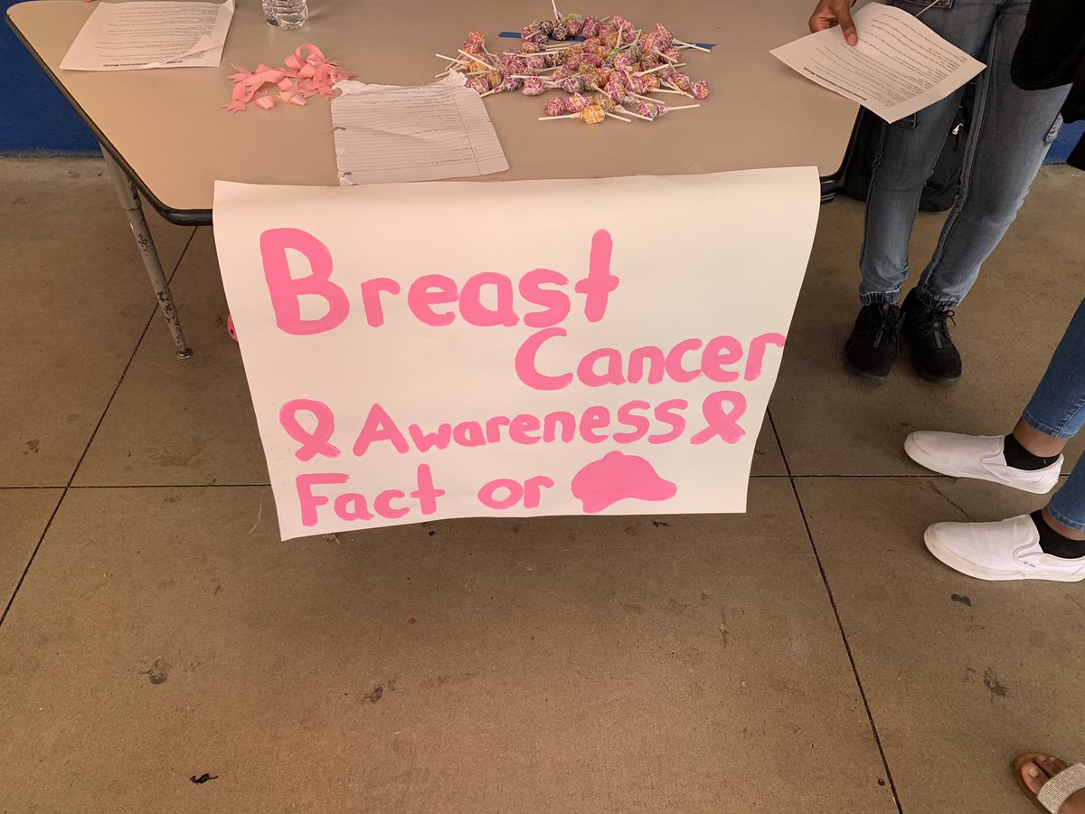 MiramarBWSU's tweet photo. Thank you patriots🔴⚪️🔵 for participating in our Breast Cancer Awareness 🎀 Fact or 🧢. https://t.co/gQyKbTIlQd