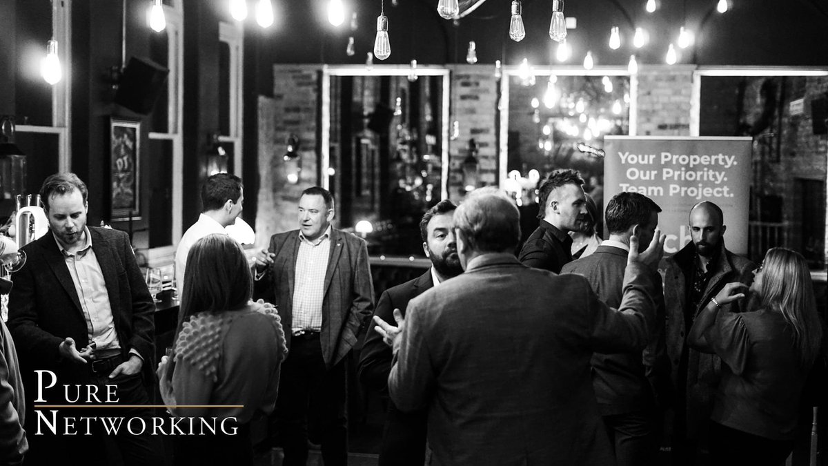PureBmth's tweet photo. And we are back in the room!! 👀💥

.....The Relaunch of The Monthly Meeting was incredible! What a night - you could hear the buzz of business being done. 🔥🔥

Our next event is coming up! Check the link below…

Tickets are on sale now - https://t.co/x2OhYdrdr5 https://t.co/qtLa9BkzM6